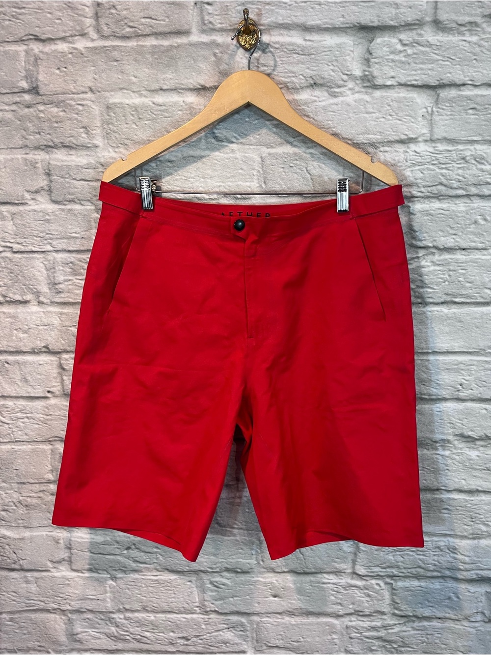 AETHER 33” Oceanic Red Shorts 9” inseam